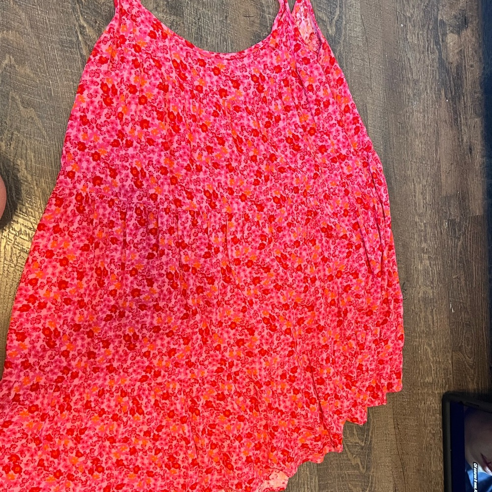 Floral Pink Women's Dress